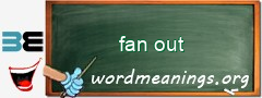 WordMeaning blackboard for fan out